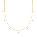 Necklet Aur Melyn 9ct