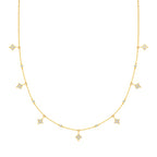 Necklet Aur Melyn 9ct