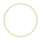 Gwisg Aur Melyn 9ct 18"