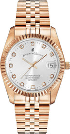 Jacques Du Manoir Inspiration Ladies Watch with Silver Dial NRO.15