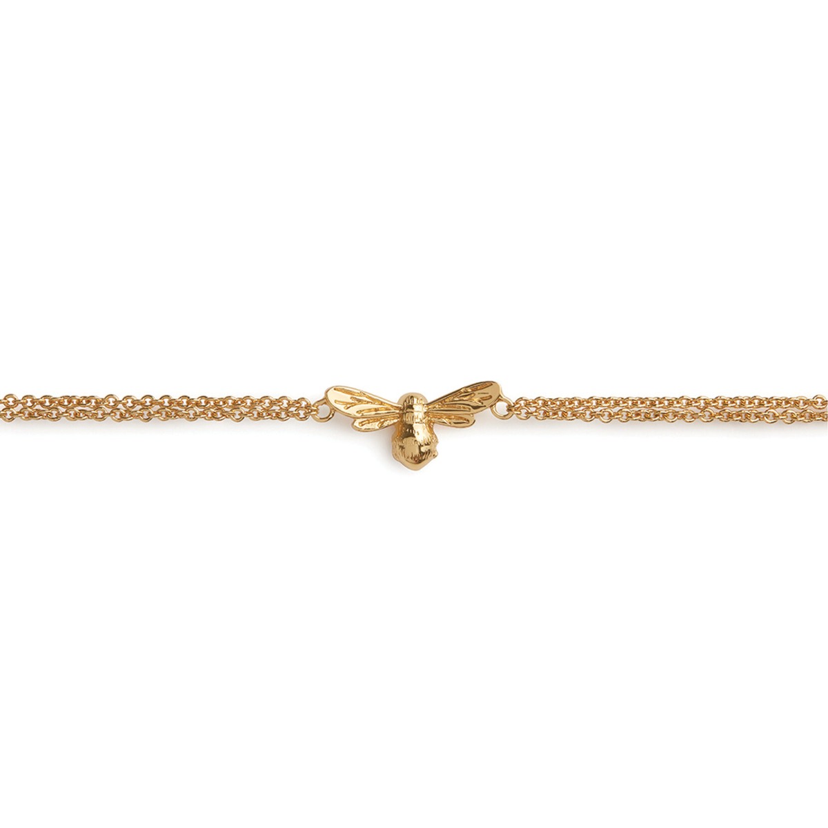Olivia Burton Lucky Bee Gold Plated Bracelet OBJAMB44N