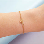 Olivia Burton Lucky Bee Gold Plated Bracelet OBJAMB44N