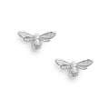 Olivia Burton Lucky Bee Sterling Silver Stud Earrings OBJAME22N