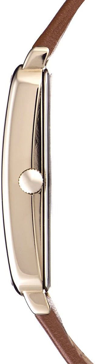 Orla Kiely Ladies Watch with White Dial and Brown Leather Strap OK2104