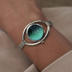 Storm Orlena Lazer Green Ladies Watch with Green Dial and Silver Bracelet 47563/GN
