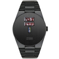 Storm Oston Slate Red Gents Watch with Black Dial and Black Bracelet 47556/SL/R