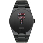 Storm Oston Slate Red Gents Watch with Black Dial and Black Bracelet 47556/SL/R