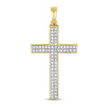 Pendent Diemwnt Aur Melyn 9ct 0.21CT
