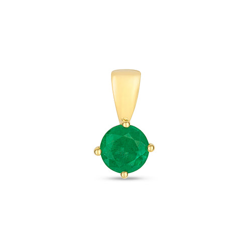 Pendant Emrallt Aur Melyn 9ct 0.5CT