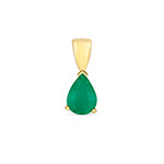 Pendent Emrallt Aur Melyn 9ct 0.65ct