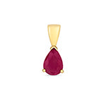9ct Yellow Gold Ruby Pendant 0.75CT