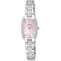 Pulsar Ladies Watch with Pink Mother Of Pearl Dial and Stainless Steel Strap PEGG75X1