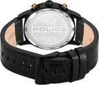 Police Mens Watch with Black Dial and Black Strap PEWJF2203301