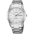 Pulsar Mens White Dial Analogue Watch PJ6019X1