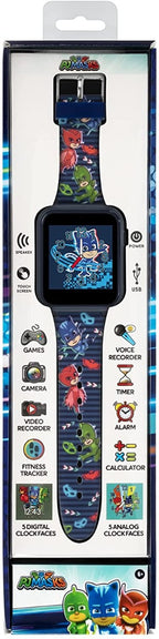 PJ Masks Smart Watch with Blue Silicone Strap PJM4178