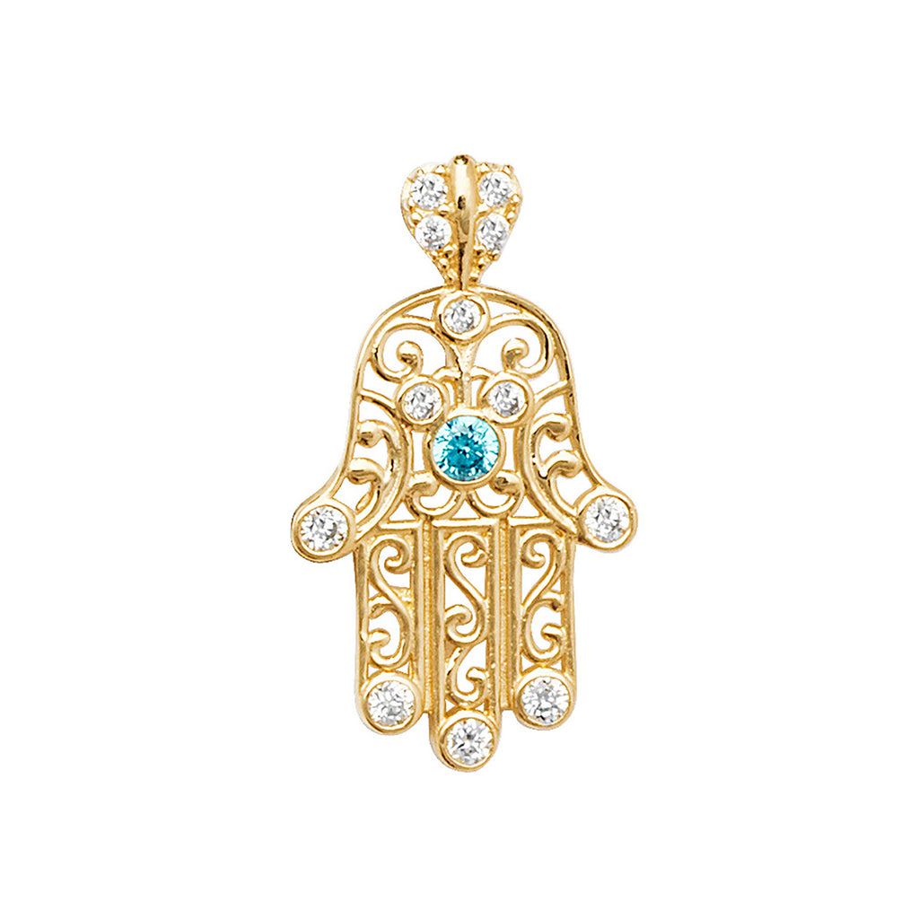Pendant Aur Gwyn 9ct