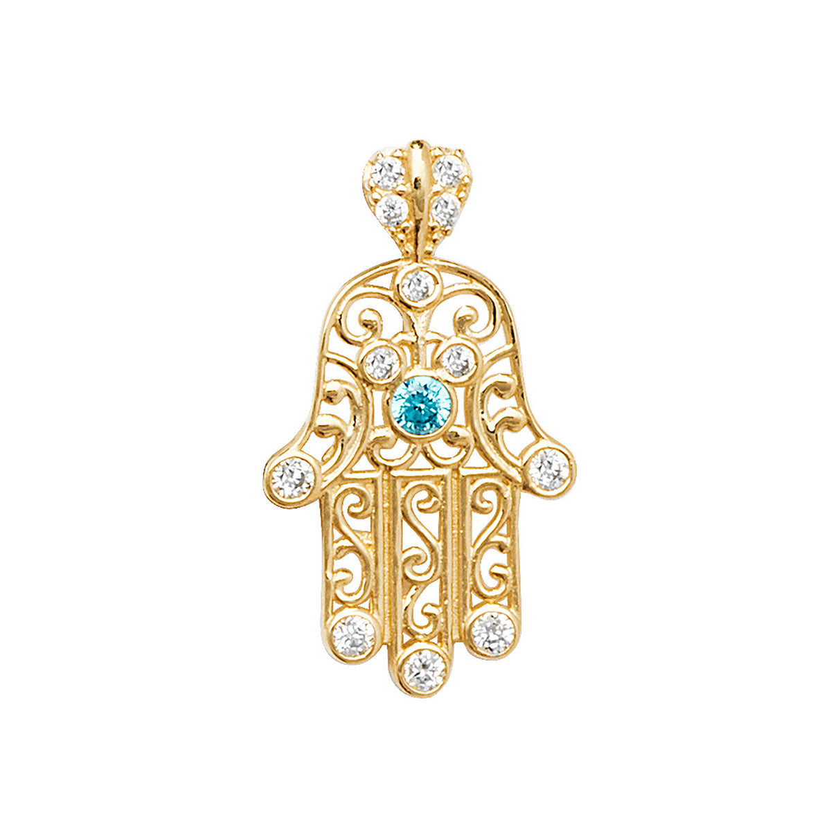 Pendant Aur Gwyn 9ct