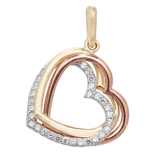Pendant Aur Melyn 9ct