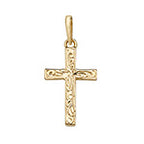 Pendant Aur Melyn 9ct