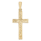 Pendent Aur Melyn 9ct
