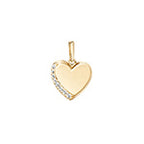 Pendant Aur Melyn 9ct