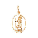 Pendant Aur Melyn 9ct