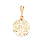 Pendant Aur Melyn 9ct
