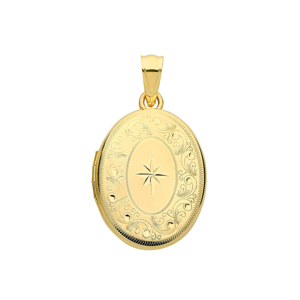 9ct Yellow Gold Pendant PN1083