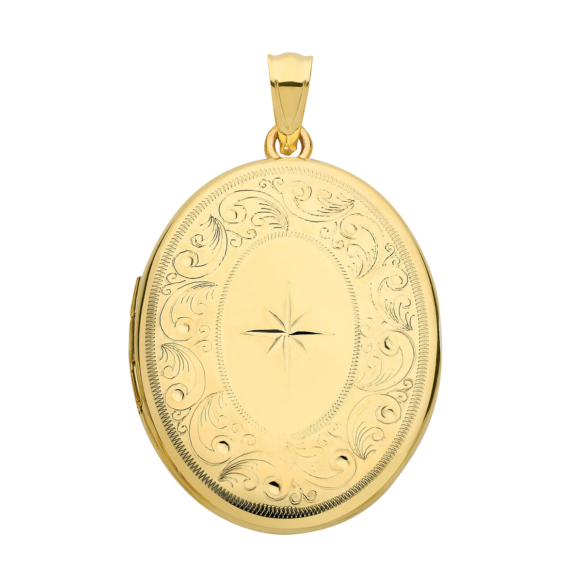 9ct Yellow Gold Pendant PN1088