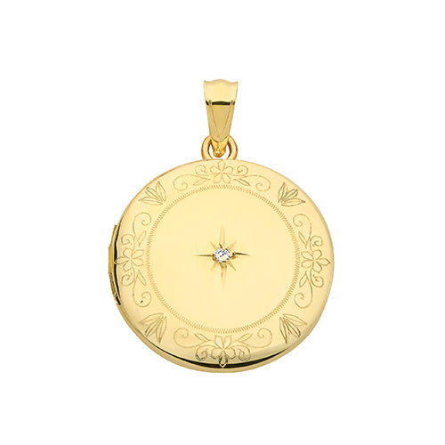 9ct Yellow Gold Pendant PN1112D