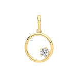 9ct Yellow Gold Pendant PN1128