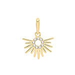 Pendant Aur Melyn 9ct