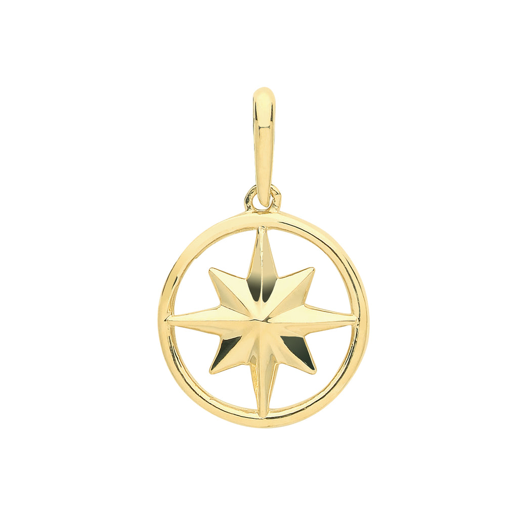 Pendant Aur Rhosyn 9ct