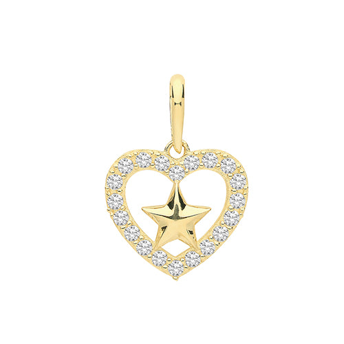 Pendant Aur Melyn 9ct