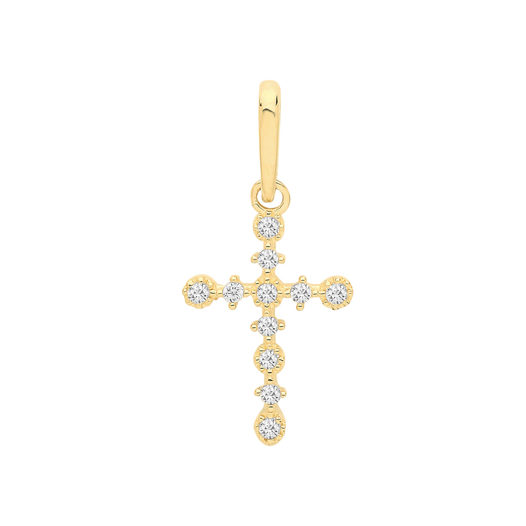 Pendant Aur Melyn 9ct