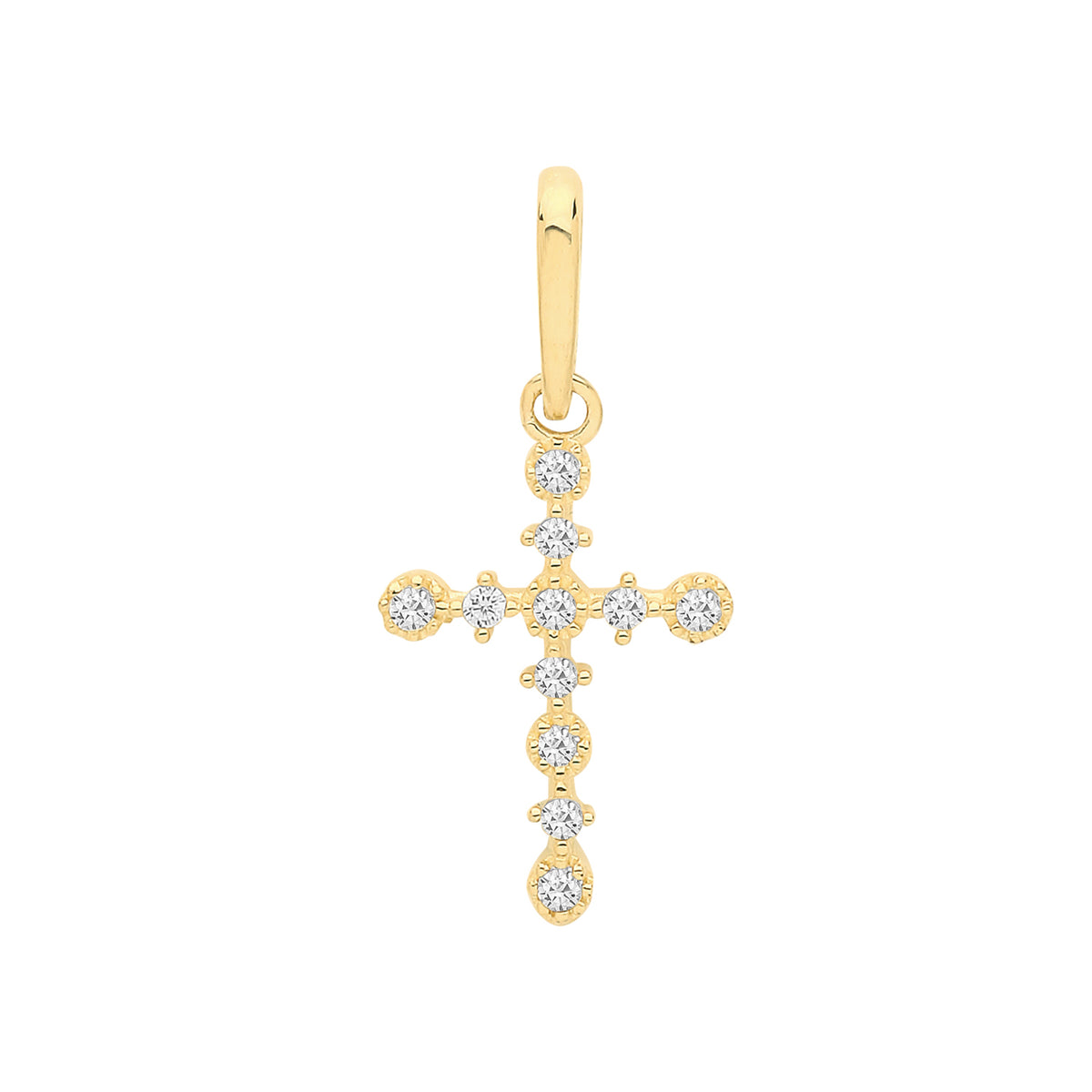 Pendant Aur Melyn 9ct