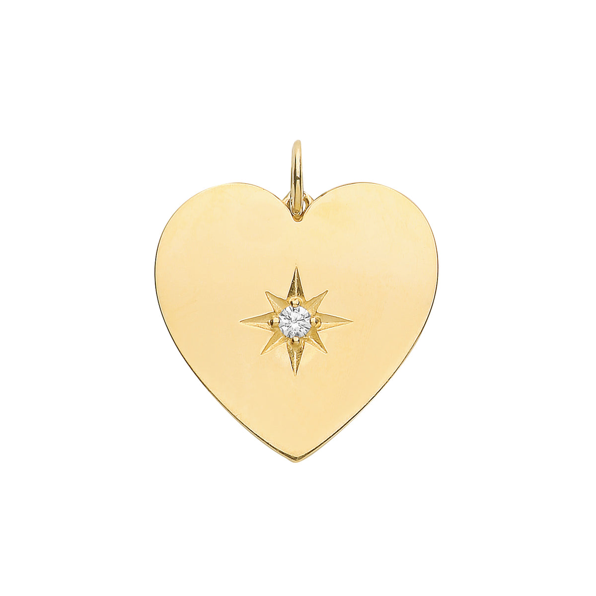 Pendent Aur Melyn 9ct