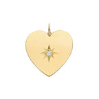 Pendent Aur Melyn 9ct
