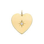 Pendent Aur Melyn 9ct