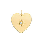 Pendent Aur Melyn 9ct