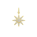 Pendent Aur Melyn 9ct