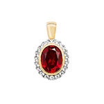 9ct White Gold Pendant