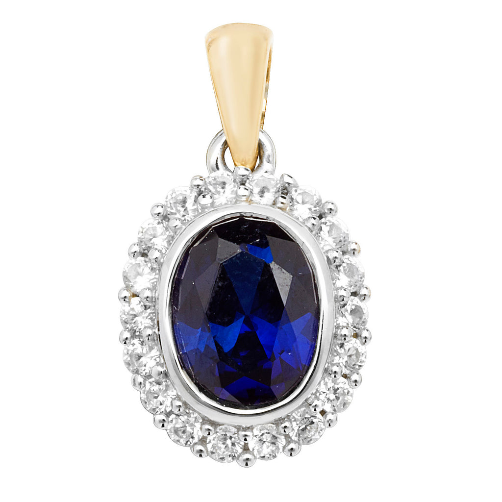 9ct White Gold Pendant