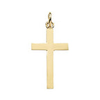 Pendent Aur Melyn 9ct