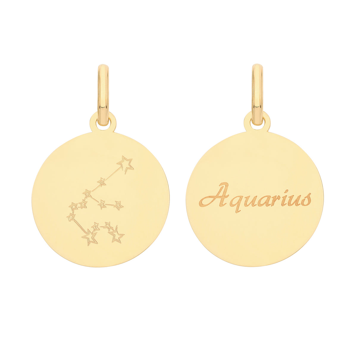 Pendant Aur Melyn 9ct