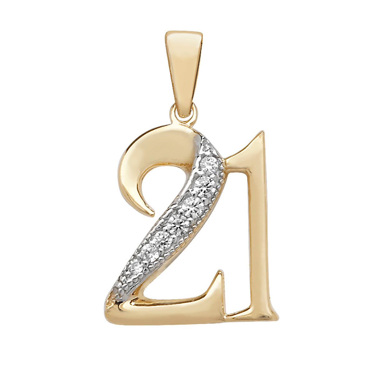 Pendant Aur Melyn 9ct