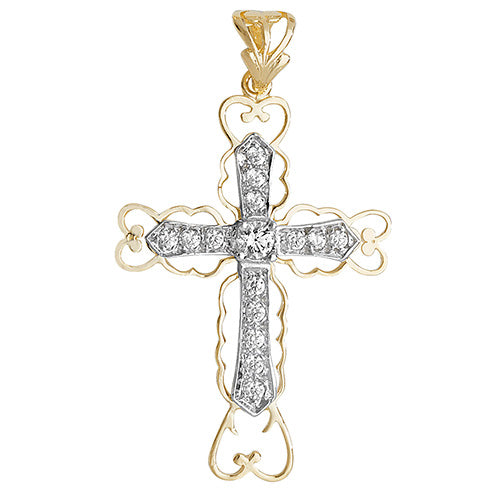 Pendant Aur Melyn 9ct