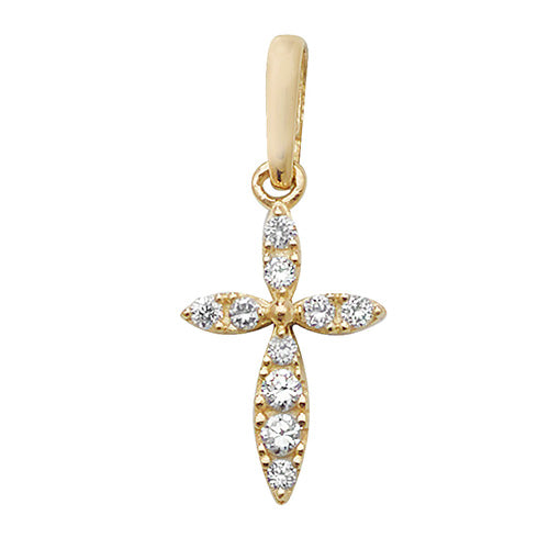 Pendent Aur Melyn 9ct