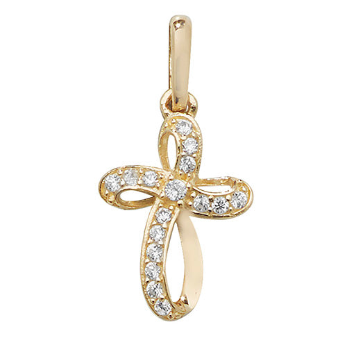Pendant Aur Melyn 9ct