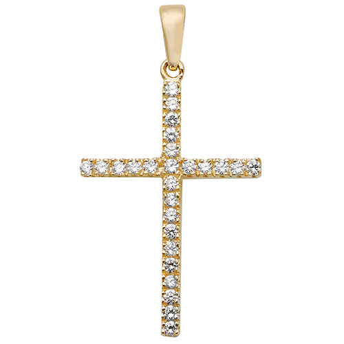 Pendant Aur Melyn 9ct
